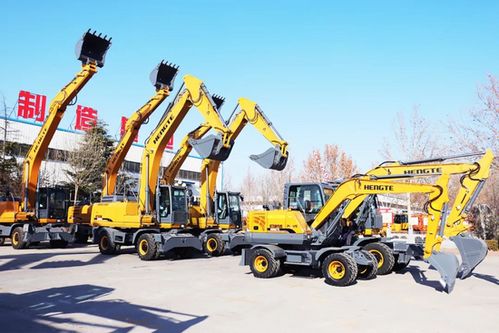 恒特挖掘機(jī)批量發(fā)車(chē)儀式